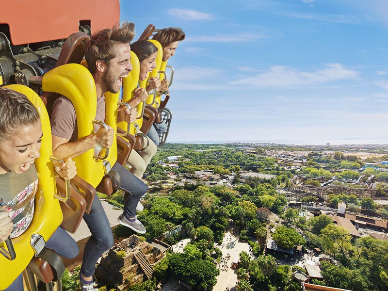 Das Hotel Gold River at PortAventura World ist eines der besten Hotels mit Wasserrutsche in Spanien