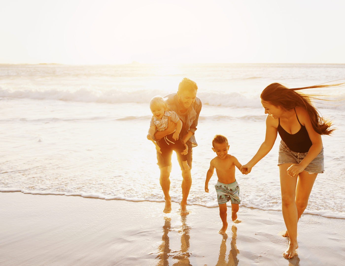 Familienurlaub in der Sonne